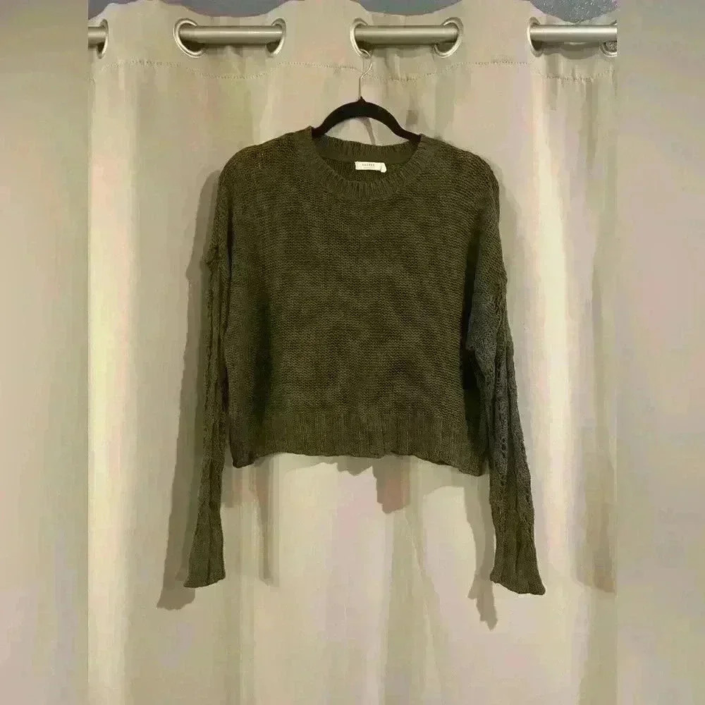 Women’s Green Harper Sweater